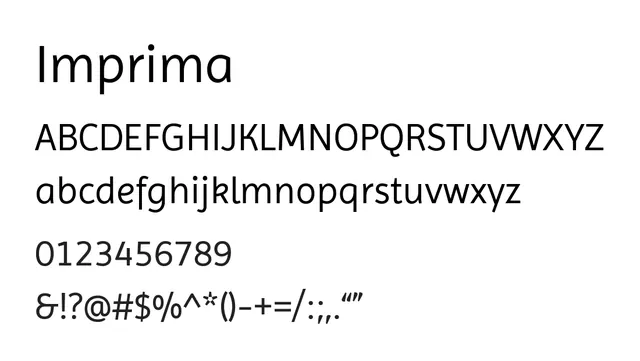 Imprima, modern, clean