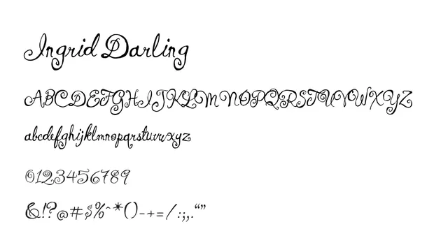 Ingrid Darling, elegant, romantic