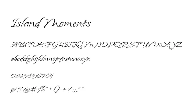 Island Moments, elegant, romantic