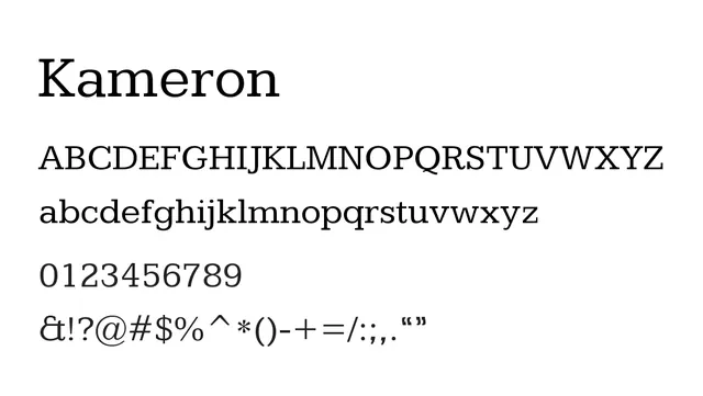 Kameron, classic, warm