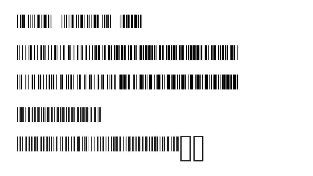 Libre Barcode 128, technical, functional