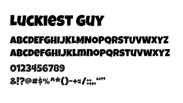 Luckiest Guy, bold, confident