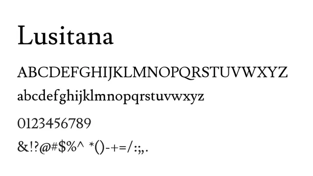 Lusitana, elegant, modern