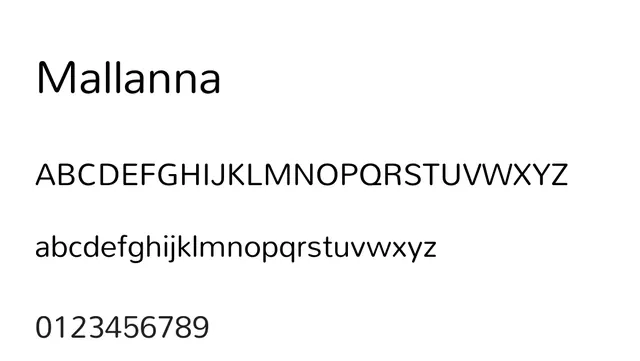 Mallanna, modern, clean