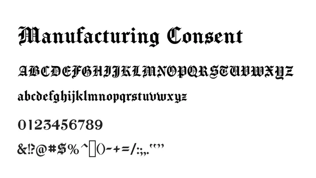 Manufacturing Consent, bold, theatrical