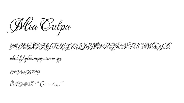 Mea Culpa, elegant, formal