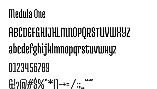 Medula One, bold, geometric