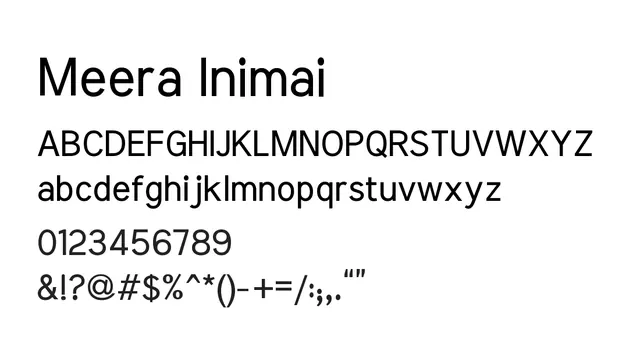 Meera Inimai, friendly, approachable