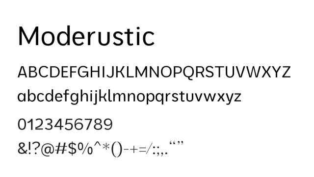 Moderustic, modern, clean