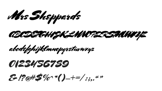 Mrs Sheppards, elegant, refined
