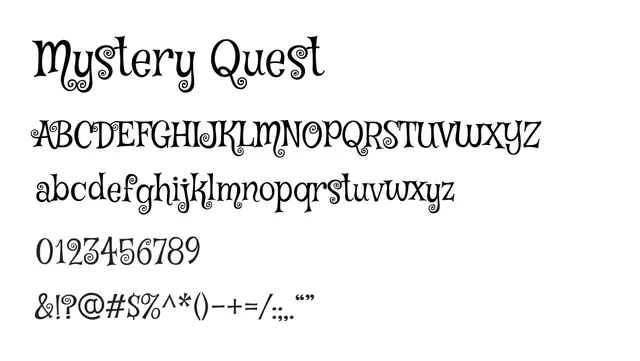 Mystery Quest, whimsical, playful