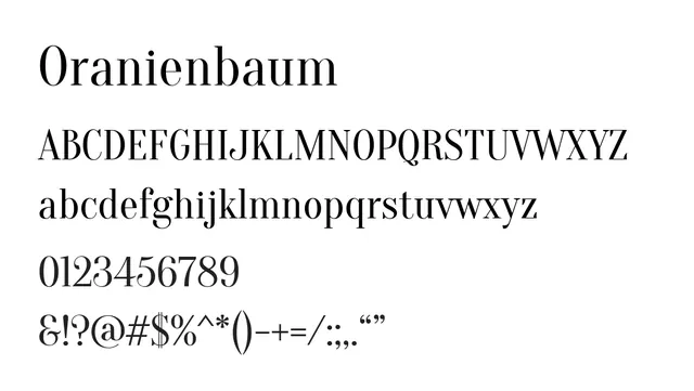Oranienbaum, formal, elegant