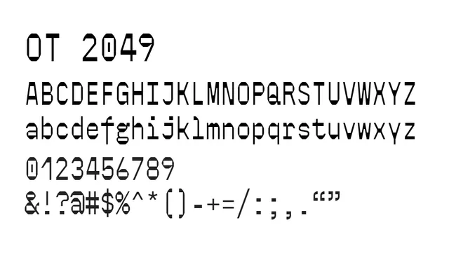 OT 2049, technical, geometric