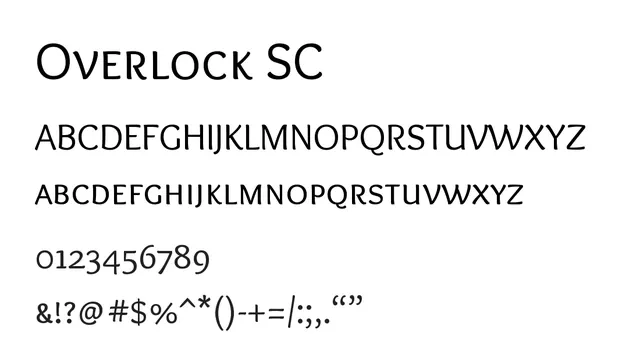 Overlock SC, geometric, modern