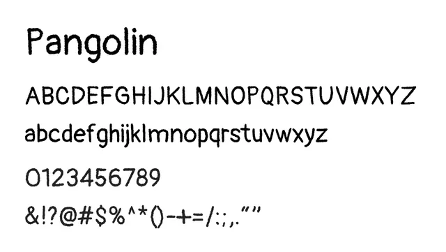 Pangolin, casual, organic