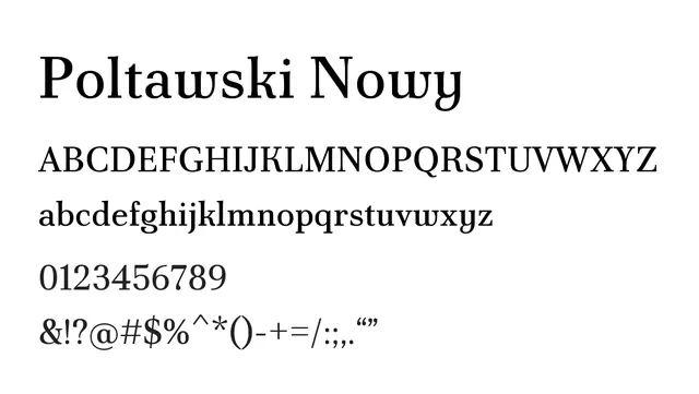 Poltawski Nowy, elegant, traditional