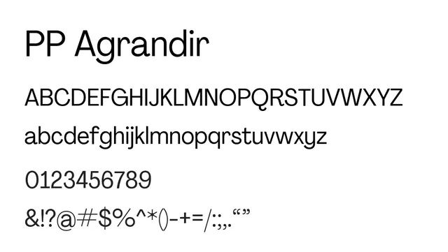 PP Agrandir, modern, organic