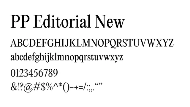 PP Editorial New, elegant, contemporary