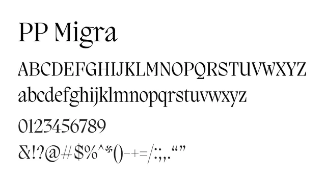 PP Migra, elegant, refined