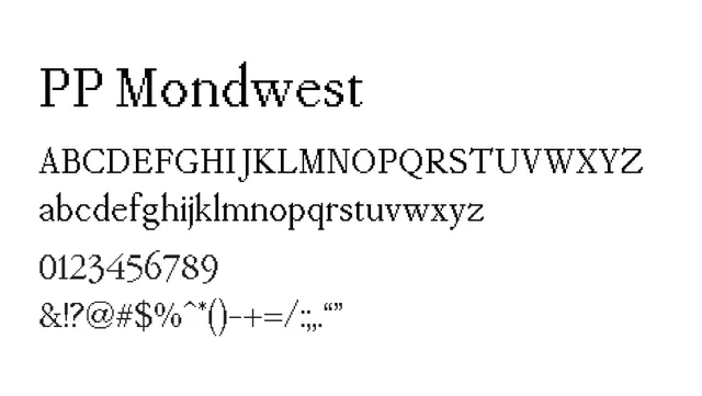 PP Mondwest, elegant, classical