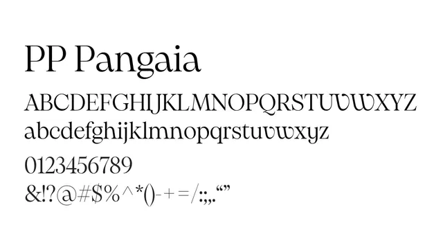 PP Pangaia, elegant, classical
