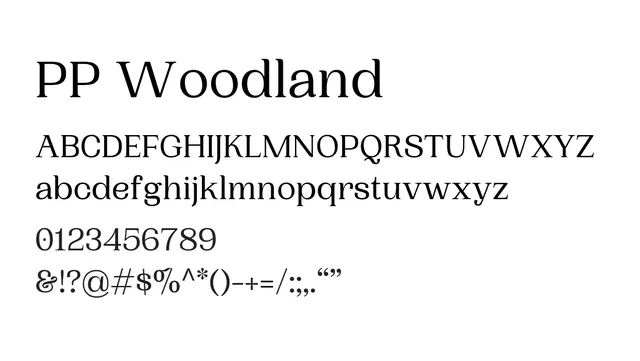 PP Woodland, classic, warm