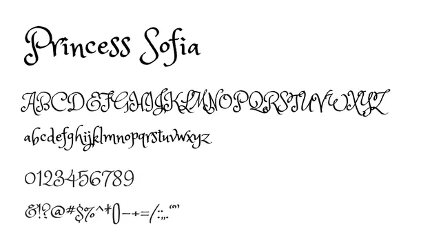 Princess Sofia, playful, flowing