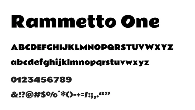 Rammetto One, bold, playful