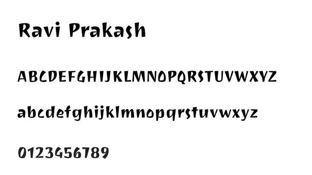 Ravi Prakash, bold, striking