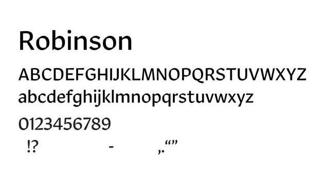 Robinson, modern, geometric