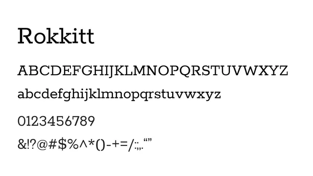 Rokkitt, modern, solid