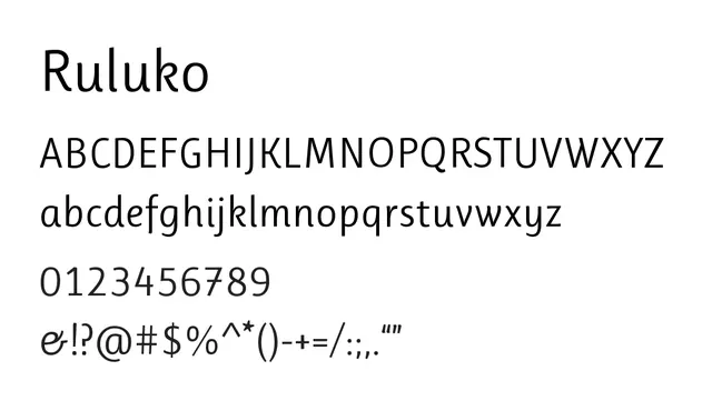 Ruluko, clean, modern