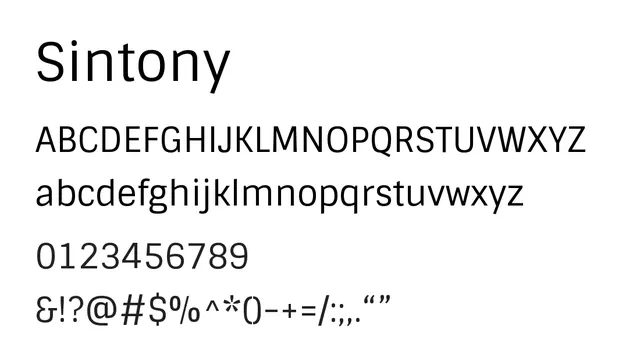 Sintony, modern, clean