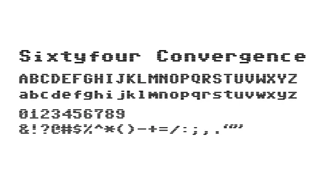 Sixtyfour Convergence, brutalist, geometric