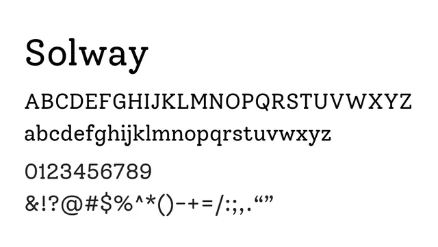 Solway, modern, elegant