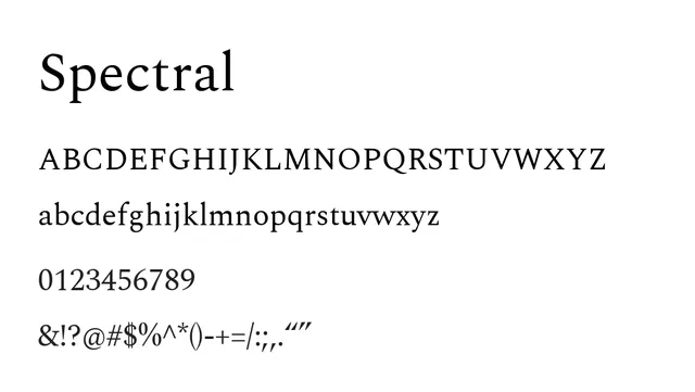 Spectral, elegant, warm