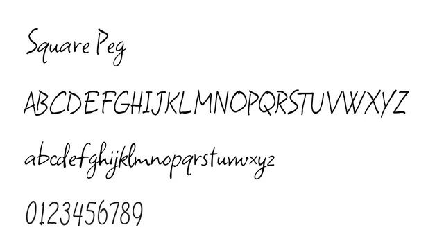 Square Peg, playful, informal