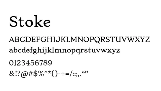 Stoke, modern, strong