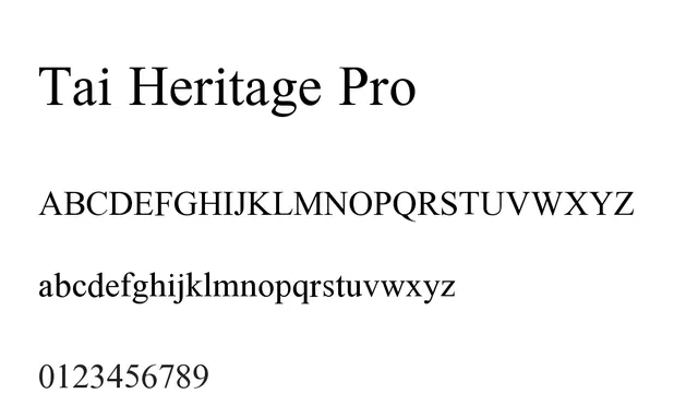 Tai Heritage Pro, elegant, traditional
