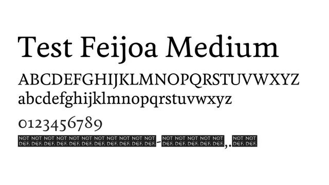 Test Feijoa Medium, balanced, contemporary