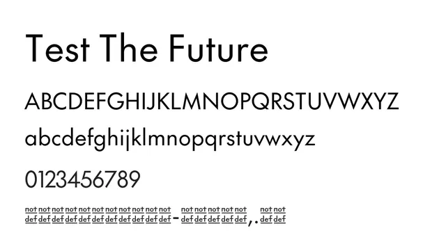 Test The Future, modern, technical