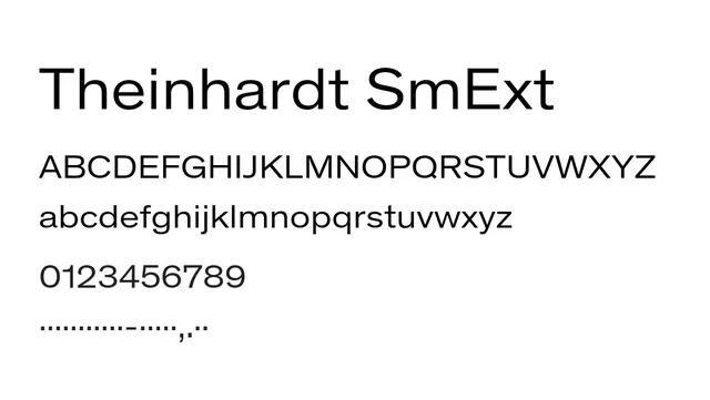 Theinhardt SmExt, modern, clean
