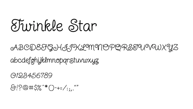 Twinkle Star, elegant, vintage