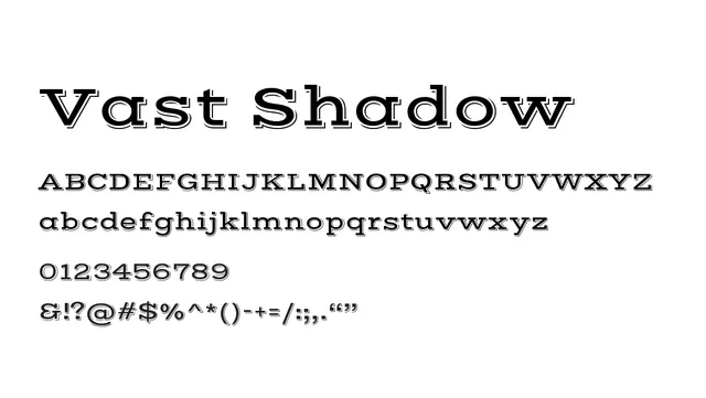 Vast Shadow, bold, dramatic