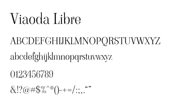 Viaoda Libre, decorative, elegant