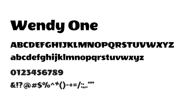Wendy One, modern, playful