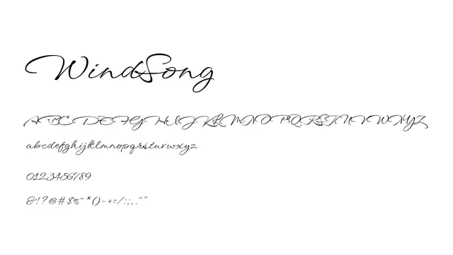 WindSong, elegant, flowing