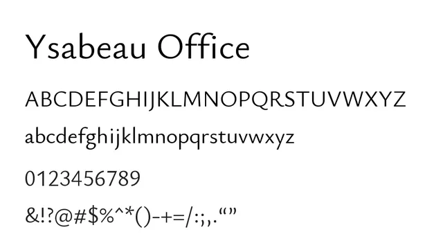 Ysabeau Office, modern, professional