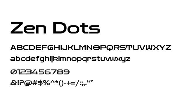Zen Dots, geometric, playful