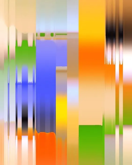 Vertical Gradient Blur, abstract, gradient-heavy, vibrant